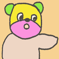 [LINEスタンプ] ももきみちゃん