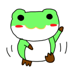 [LINEスタンプ] Murmur Bigfat frog