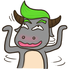 [LINEスタンプ] Super Buff : style funny (EN)