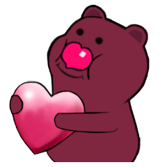 [LINEスタンプ] bear everybody loves