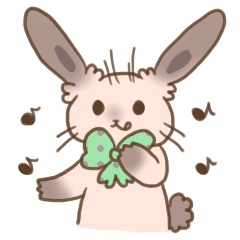 [LINEスタンプ] うさぎさんのようなもの