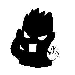 [LINEスタンプ] SHADOW PERSON