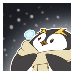 [LINEスタンプ] Penguins help