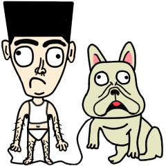 [LINEスタンプ] A-DA A-DA