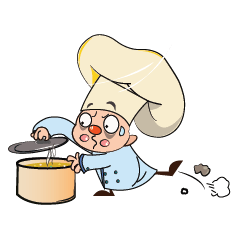 [LINEスタンプ] Amazing Funny Chef
