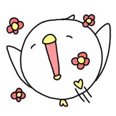 [LINEスタンプ] Happy bird's day - roll's daily