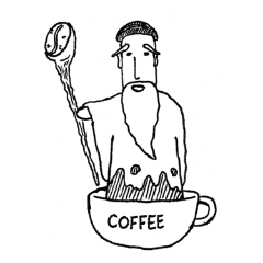 [LINEスタンプ] God of Coffee