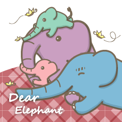 [LINEスタンプ] Dear elephant