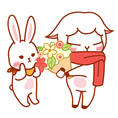 [LINEスタンプ] The healing sticker of BOGOMI and TODAMI
