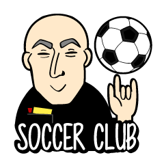 [LINEスタンプ] Soccer Club