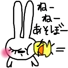 [LINEスタンプ] モモうさとピヨ吉