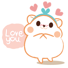 [LINEスタンプ] Super Cute hamster