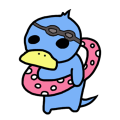[LINEスタンプ] 夏キャラ