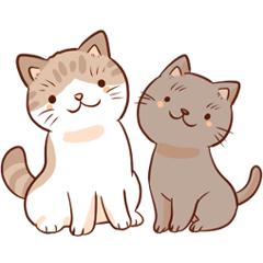 [LINEスタンプ] ペロゥとハル