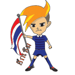 [LINEスタンプ] HukHerm Ball Thai