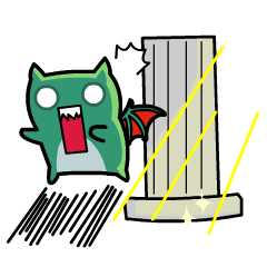 [LINEスタンプ] Gargoyle Room