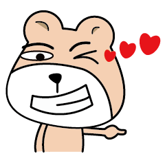 [LINEスタンプ] Please bear stickers help you Tiexiong