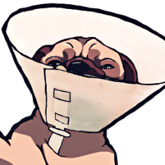 [LINEスタンプ] Mr. Pug Zai