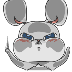 [LINEスタンプ] Wilful Bunny