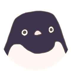 [LINEスタンプ] ぎっしりアデリーペンギンの画像（メイン）