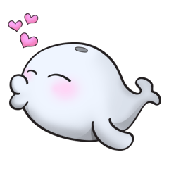 [LINEスタンプ] Poco the whale