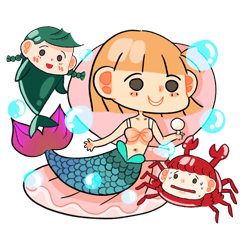 [LINEスタンプ] Girls with fun