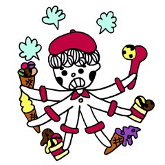 [LINEスタンプ] Uncle to go to workの画像（メイン）