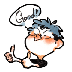 [LINEスタンプ] nanafuchi--Annoying facial expression