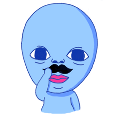 [LINEスタンプ] Project Blue