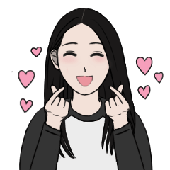 [LINEスタンプ] Daily Expressions of Nina