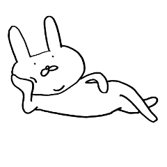 [LINEスタンプ] うさすけさん