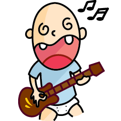 [LINEスタンプ] Kania Boy