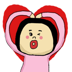 [LINEスタンプ] Funny Maruko's life