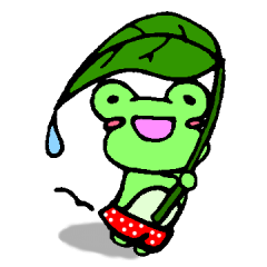 [LINEスタンプ] 蛙のけろっち