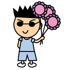 [LINEスタンプ] Siblings everyday life