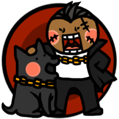 [LINEスタンプ] The Godfather and His Dog