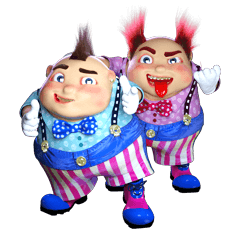 [LINEスタンプ] The Twins by FAKE？
