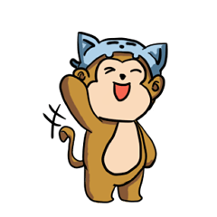 [LINEスタンプ] Monker