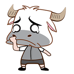 [LINEスタンプ] Buffalo with with