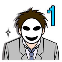 [LINEスタンプ] モブ吊本君 （社会人）