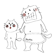 [LINEスタンプ] みーことゆかいな仲間達