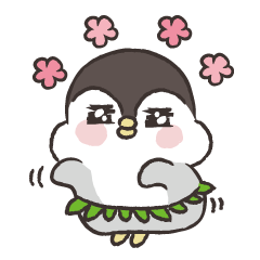 [LINEスタンプ] 赤ちゃん ペンギン-ぺんぺん2