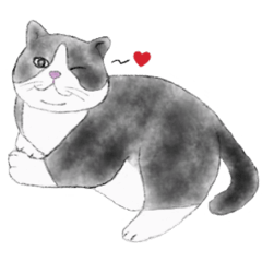 [LINEスタンプ] Milin cat