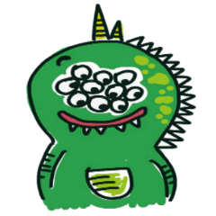 [LINEスタンプ] Green DEX