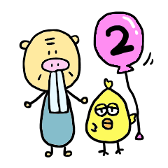 [LINEスタンプ] デバちゃん’s 2