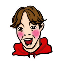 [LINEスタンプ] Cute Funny Boy