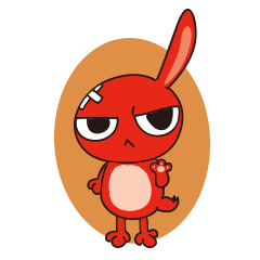 [LINEスタンプ] ProudyRabbit