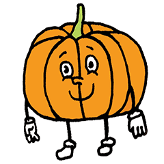 [LINEスタンプ] Pumpkin Brat