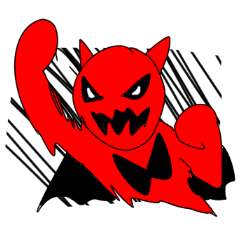 [LINEスタンプ] Rex The Little Devil Emotion