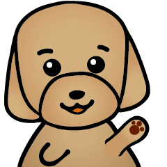 [LINEスタンプ] Dog bags debut